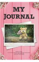 My Journal - Easy to Use Blood Sugar Logbook for Type 1 Diabetes (Glycemic Record / Blood Glucose Tracker) T1d - Floral Daily Diabetes Journal Logbook - Type One Teen / Type One Toddler