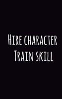 Hire Character Train Skill
