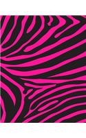 Journal Notebook Funky Wild Animal Print Zebra 2