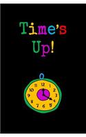 Time's Up!: Blank Journal for Anti-Harassment Movement