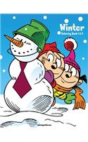 Winter Coloring Book 1 & 2