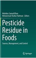 Pesticide Residue in Foods