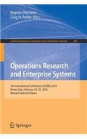 Operations Research and Enterprise Systems