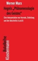 Hegels 'phanomenologie Des Geistes'