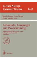 Automata, Languages and Programming: 25th International Colloquium, Icalp'98, Aalborg, Denmark July 13-17, 1998, Proceedings