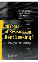 40 Years of Research on Rent Seeking 1