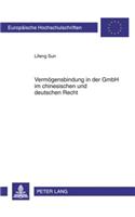 Vermoegensbindung in Der Gmbh Im Chinesischen Und Deutschen Recht: (5035 Europaeische Hochschulschriften Recht)