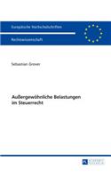 Außergewoehnliche Belastungen im Steuerrecht