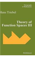 Theory of Function Spaces III