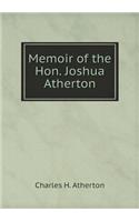 Memoir of the Hon. Joshua Atherton
