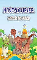 Dinosaurier-Malbuch für Kinder