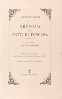 Cronaca Dei Fatti Di Toscana (1845-1849)