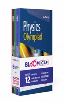 Arihant Bloom CAP Olympiad Physics, Chemistry, Mathematics, English, Computer, Reasoning And Aptitude Class 12 (Set of 6 books)