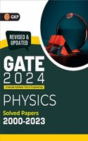 GATE 2024 : Physics - Solved Papers (2000-2023) by GKP
