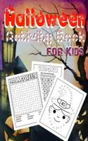 Halloween Activity Book for Kids Ages 4-8