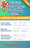 Cursive Handwriting Workbook For Kids