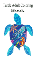 Turtle Adult Coloring Book