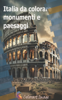 Italia da Colorare monumenti e paesaggi