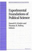 Experimental Foundations of Political Science