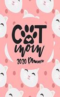 Cat Mom - 2020 Planner: Weekly Monthly Cat Themed Planner Diary Calendar For Home Or Office 8.5 x 11 137 Pages - Includes Password and Website Log, School and Home Contacts