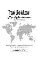 Travel Like a Local - Map of Antsiranana (Black and White Edition)