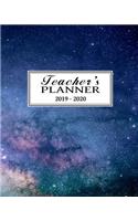 Teacher's Planner 2019-2020: Organizing Made Easy + Lesson Planning and Record-Keeping Track All Class Details with This Practical Record Book for 2019-2020 Includes 2-Page Per 