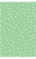Trendy Polka Dots Design Notebook