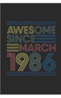 Awesome Since March 1986