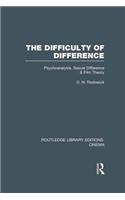 The Difficulty of Difference