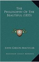 The Philosophy Of The Beautiful (1855)
