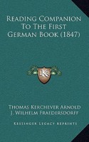 Reading Companion To The First German Book (1847)