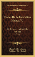 Traites De La Formation Metaux V2