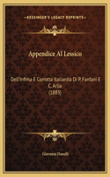 Appendice Al Lessico