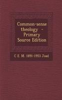Common-Sense Theology
