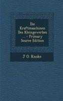 Die Kraftmaschinen Des Kleingewerbes ...