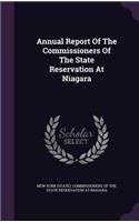 Annual Report of the Commissioners of the State Reservation at Niagara