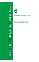 Code of Federal Regulations Title 6, Volume 2, January 1, 2015