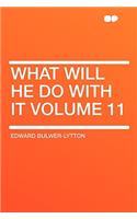 What Will He Do with It Volume 11