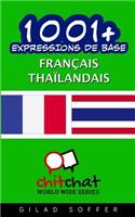 1001+ Expressions de Base Francais - Thailandais