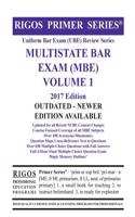 Rigos Primer Series Uniform Bar Exam (Ube) Review Multistate Bar Exam (MBE) Volume 1