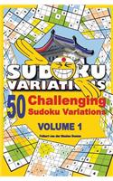 50 Challenging Sudoku Variations - Volume 1
