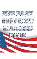 The Easy Big Print Address Book
