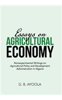 Essays on Agricultural Economy