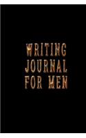Writing Journal For Men