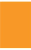 Deep Saffron Notebook: 150 Dot Grid Pages