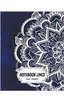 Boho Flower Notebook: Lined Notebook / Journal / Diary