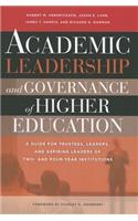 Academic Leadership and Governance of Higher Education