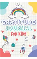 Gratitude Journal for Kids: Children happiness notebook (Stocking Stuffer Gift Ideas) 120 Pages 6 x 0.2 x 9 inches