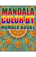 Mandala Color by Number Books: Kids and Adults
