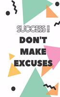 The Notebook of SUCCESS 2020 !! Don't make exuses